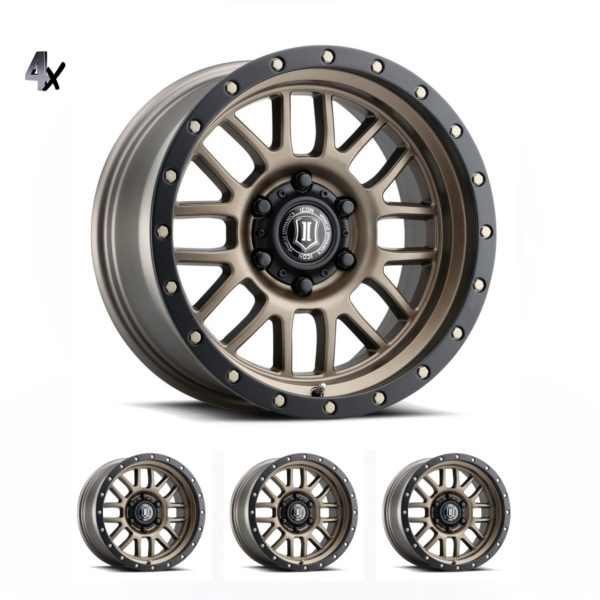 RAM 1500 (17×8.50) 4x ALPHA BRONZE 6×5.5″ (0 OFFSET)