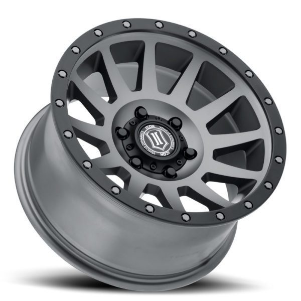 SILVERADO/SUBURBAN/SIERRA 1500 (17×8.50) 4x COMPRESSION TITANIUM 6×5.5″ (0 OFFSET)