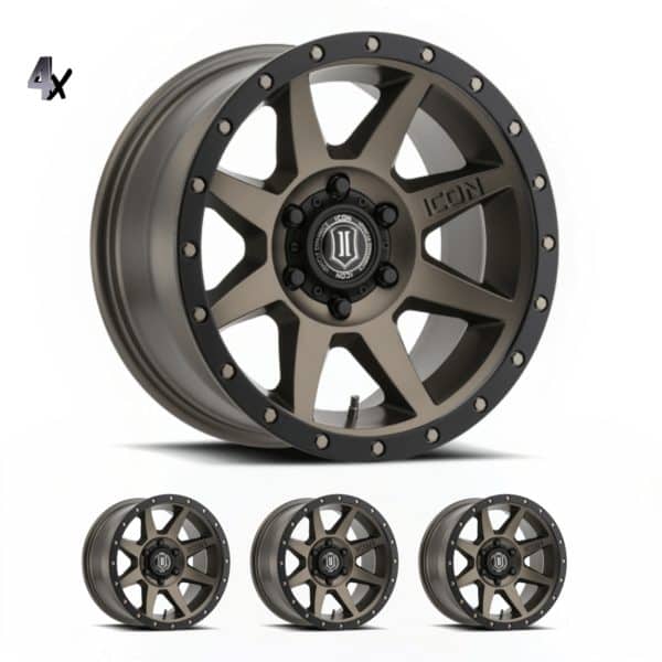 BRONCO (17×8.50) 4x REBOUND BRONZE 6×5.5″ (0 OFFSET)
