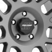 Pro Comp 40 Series Vertigo Wheel, 17x9 with 5 on 5 Bolt Pattern - Matte Graphite - Image 3