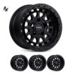 Prado 250 (18X9) 4x ASSAULT WHEELS (6/139) +25 OFFSET