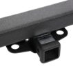 CLASSIC ROCK CRAWLER REAR BUMPER AND TIRE CARRIER WITH RECEIVER HITCH (BLACK) - Image 9