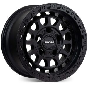 JK/JL/JT (17×8.50) 5 x THRUST SATIN BLACK 5×5 -6 OFFSET