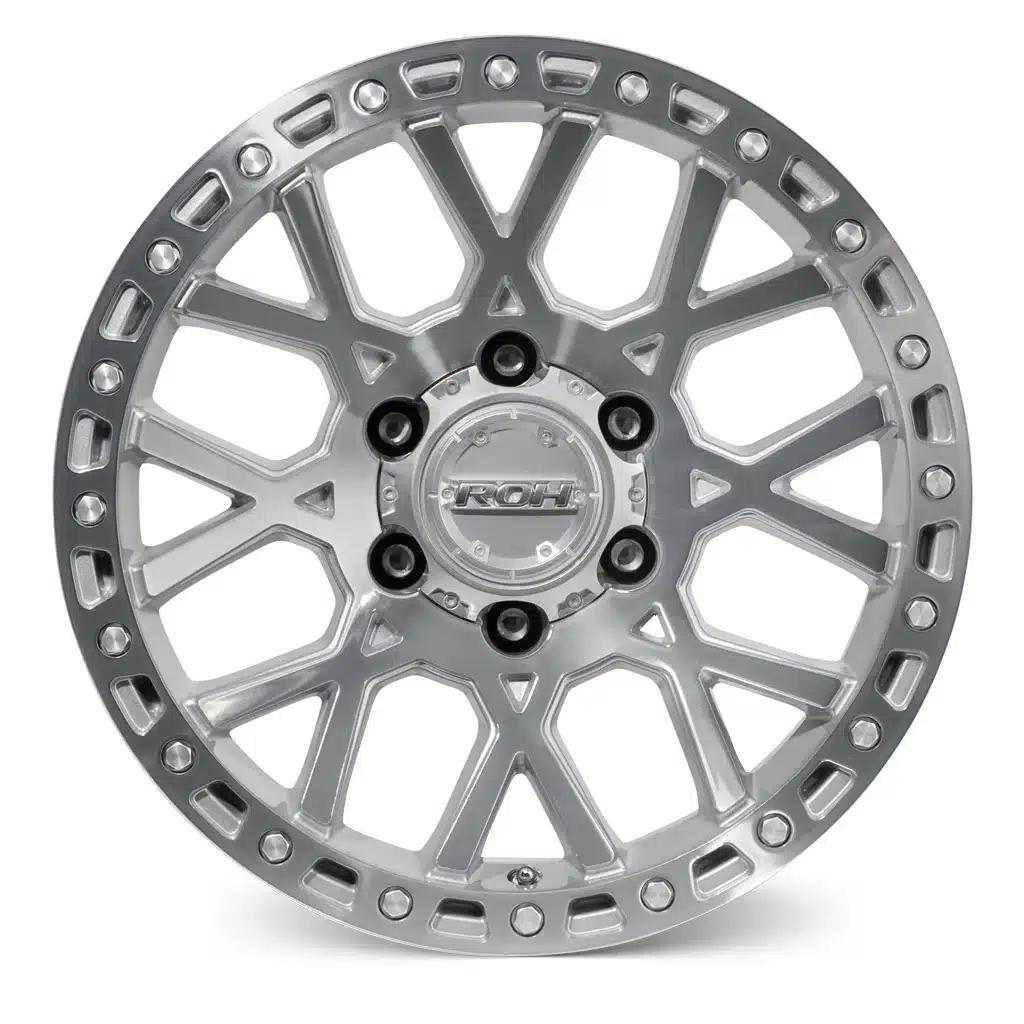 SILVERADO / SIERRA 1500 (17X9) 4x FULL MACHINED CRAWLER WHEELS (6/139) +12 OFFSET