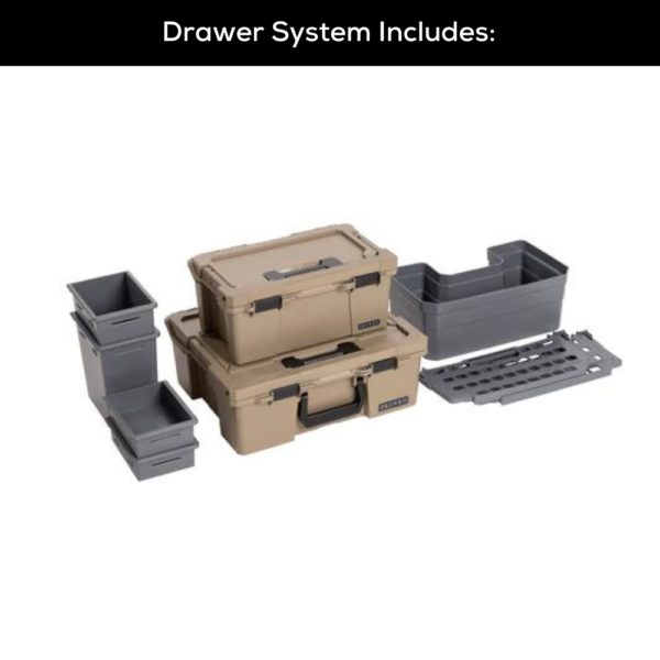 Sierra/Silverado 1500 2019+ 6’6″ DECKED DRAWER SYSTEM V2