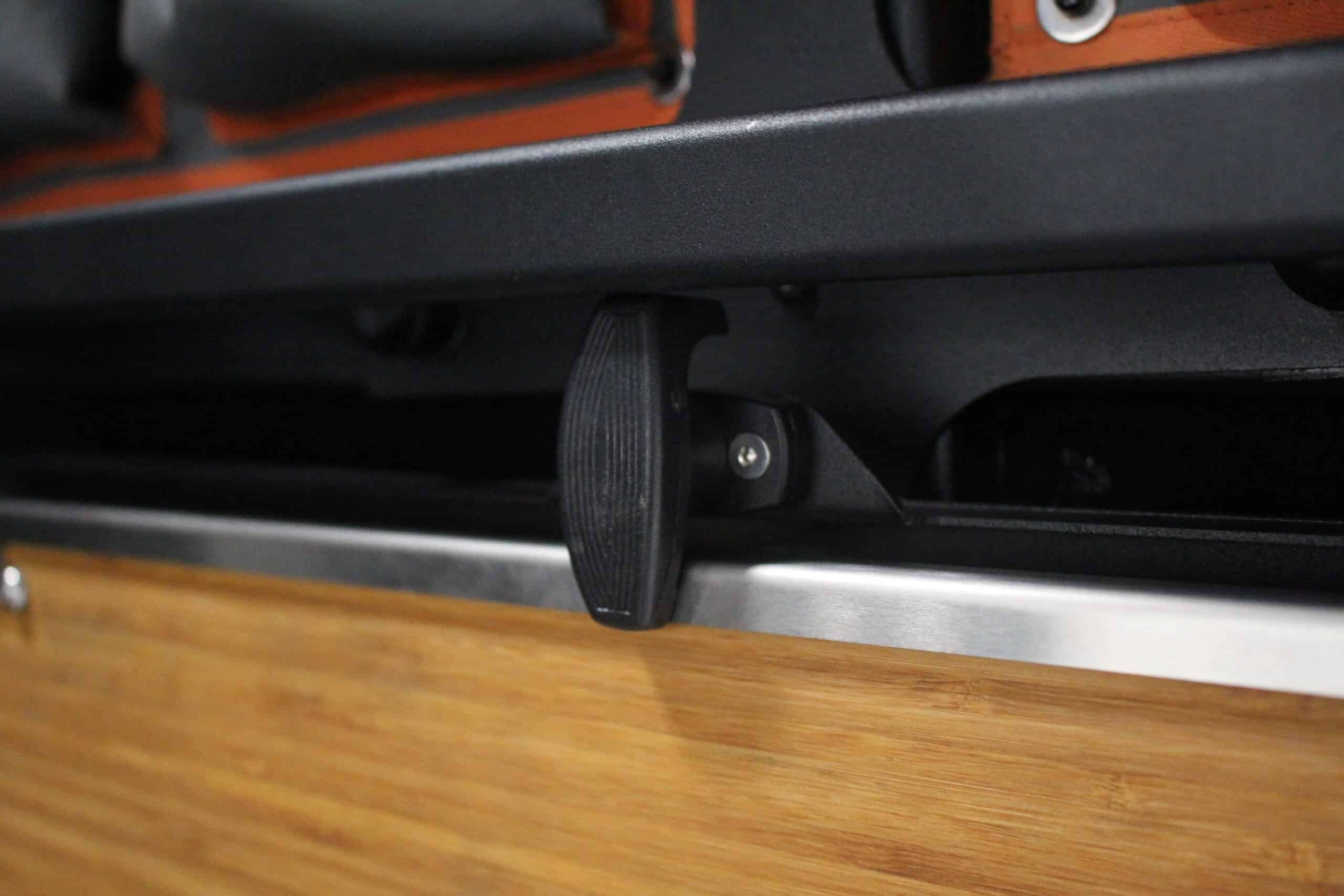 Canopy Camper Rear Door Drop Down Table