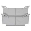 Locking tab wide drawer dividers - (1) one set of two