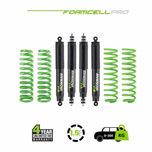 jeep jl Foam Cell Pro Suspension Kit – 0-250 Medium