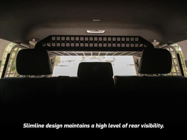 Standalone Rear Roof Shelf to suit Toyota LandCruiser LC300 [Large Side Molle Panels]