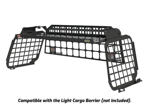 Standalone Rear Roof Shelf to suit Toyota LandCruiser LC200 [With Large Side Molle Panels]