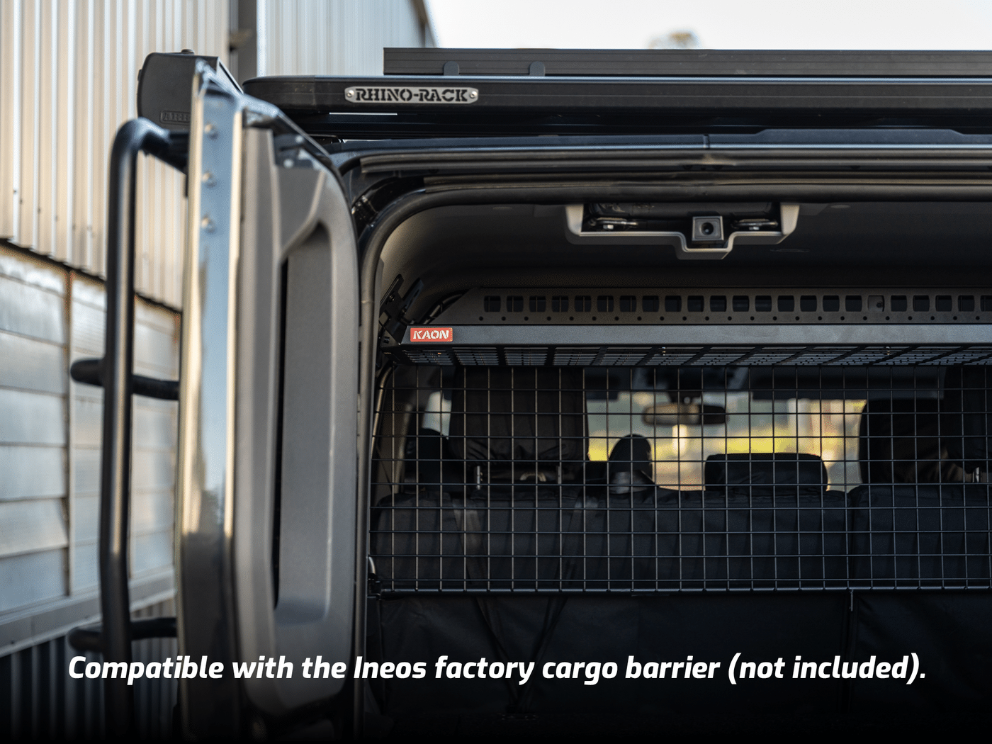 Standalone Rear Roof Shelf to suit Ineos Grenadier