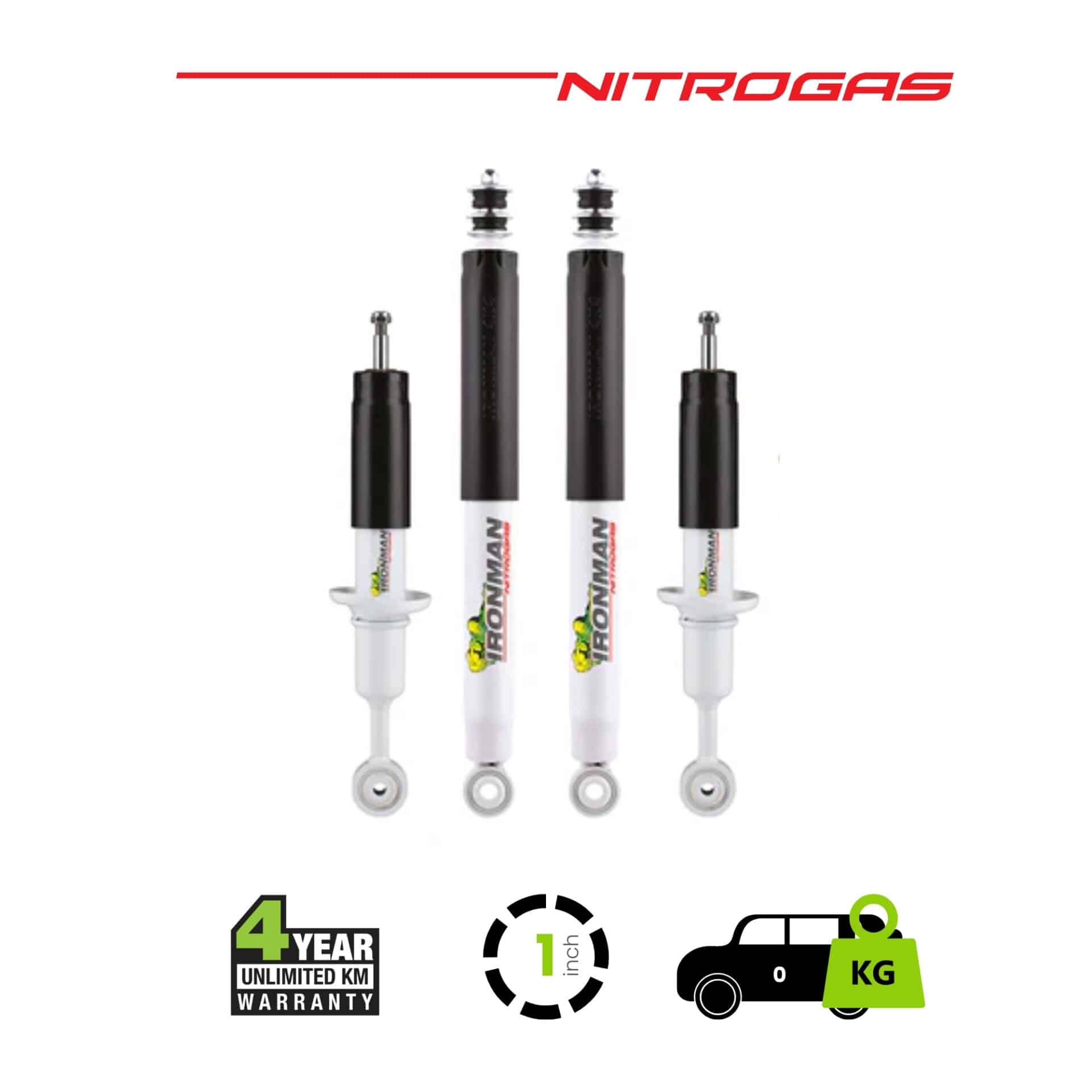 LC200 1 Inch Nitrogas Kit – 0-200