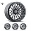 LC300 (17x8.5) 4x RECON PRO CHARCOAL 6x5.5 +25 OFFSET