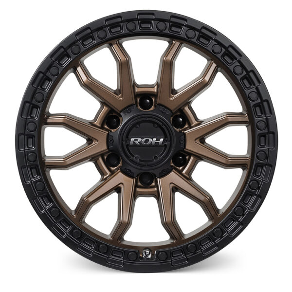 LC71/LC76/LC78/LC79 (17X9) RAID MATT BRONZE 5x ALLOY WHEELS (5/150) -12 / -59