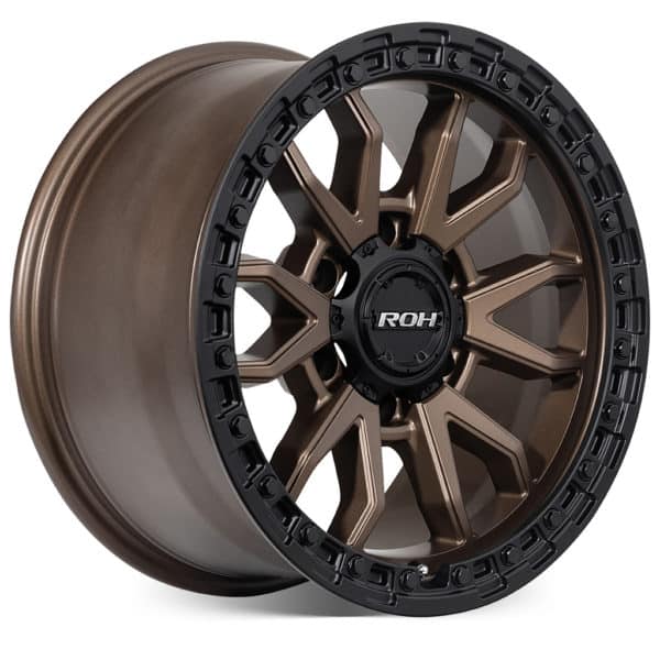 LC300 (17X9) RAID MATT BLACK BRONZE 4x ALLOY WHEELS (6/139) +35