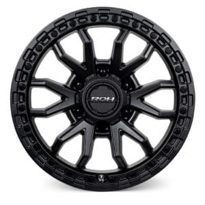 BRONCO (17×8.50) 4x REBOUND SATIN BLACK 6×5.5″ (0 OFFSET)
