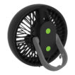 RECHARGEABLE HI-FLOW TENT FAN AND LED LIGHT - Image 2