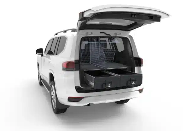 LC300 4WD INTERIORS REAR RACK & DIVIDER