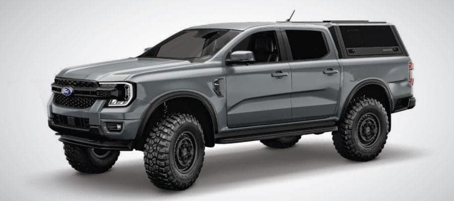Ford Ranger 2022+ Double Cab HARD TOP RSI EVO SPORT – Matt Black