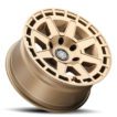 (17x8.50) 4x COMPASS SATIN BRASS 6x5.5" (0 OFFSET) - Image 2