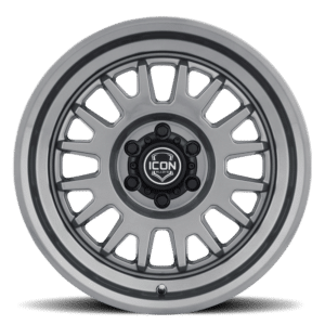 (17×8.5) 4x ANZA GUN METAL 6×5.5 (0 OFFSET)