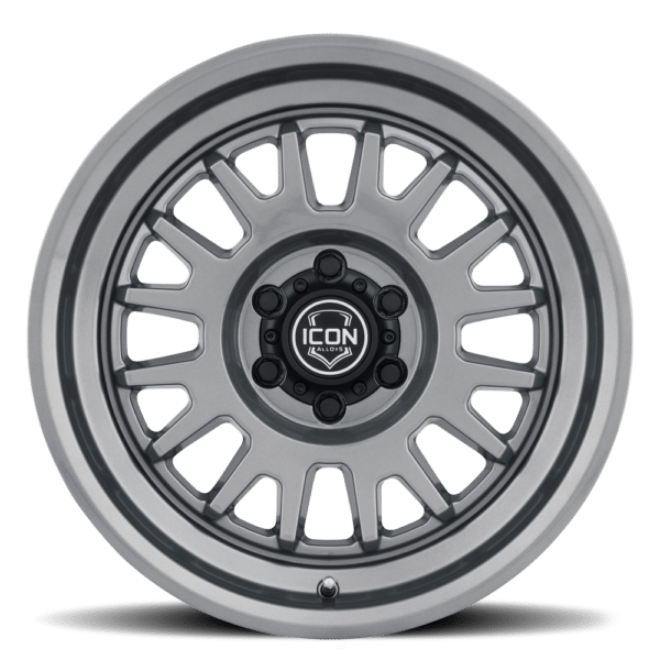 (17×8.5) 4x ANZA GUN METAL 6×5.5 (0 OFFSET)