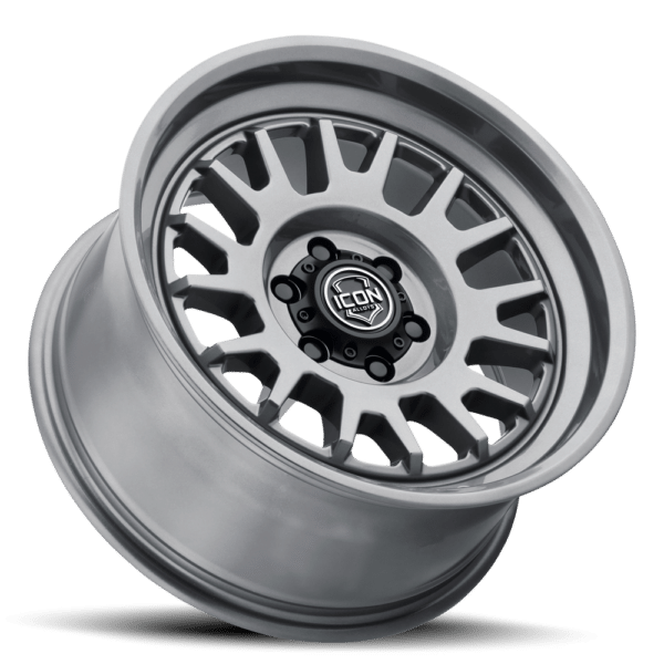(17×8.5) 4x ANZA GUN METAL 6×5.5 (0 OFFSET)