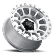 (17x8.5) 4x HULSE SILVER MACHINED 6x5.5 (0 OFFSET) - Image 2