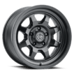(17x8.5) 4x NUEVO SATIN BLACK 6x5.5 (0 OFFSET) - Image 2