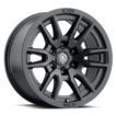 (17x8.5) 4x VECTOR6 SATIN BLACK 6x5.5 (0 OFFSET) - Image 2