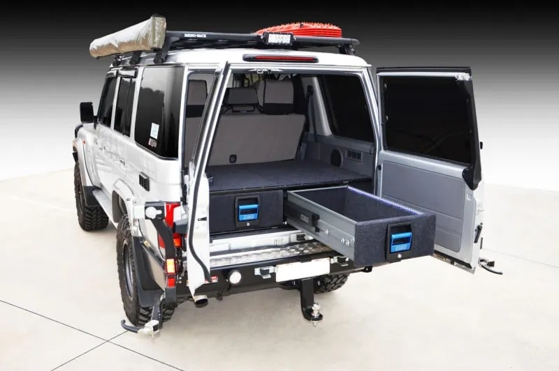 LC76 COMPLETE DUAL STORAGE DRAWER KIT 2007+