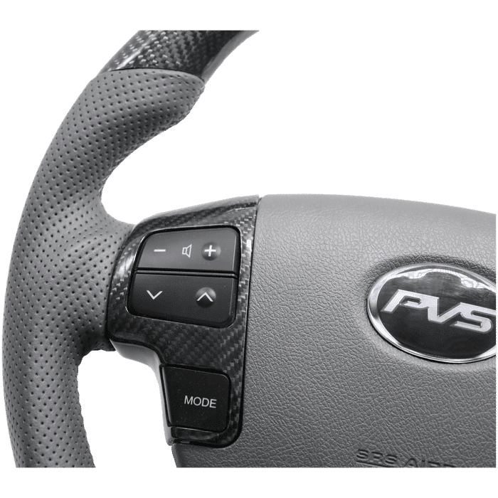 LC70 Grey Leather Steering Wheel with Steering Controls